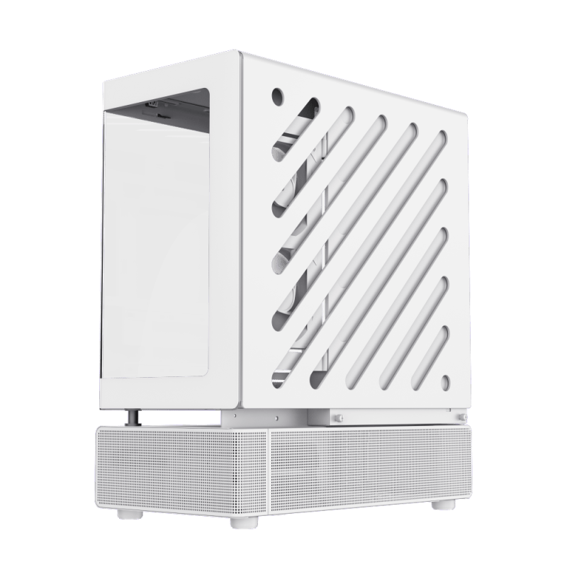 GameMax N80 6F White (ATX, Curved Glass Design) Chassis GameMax 