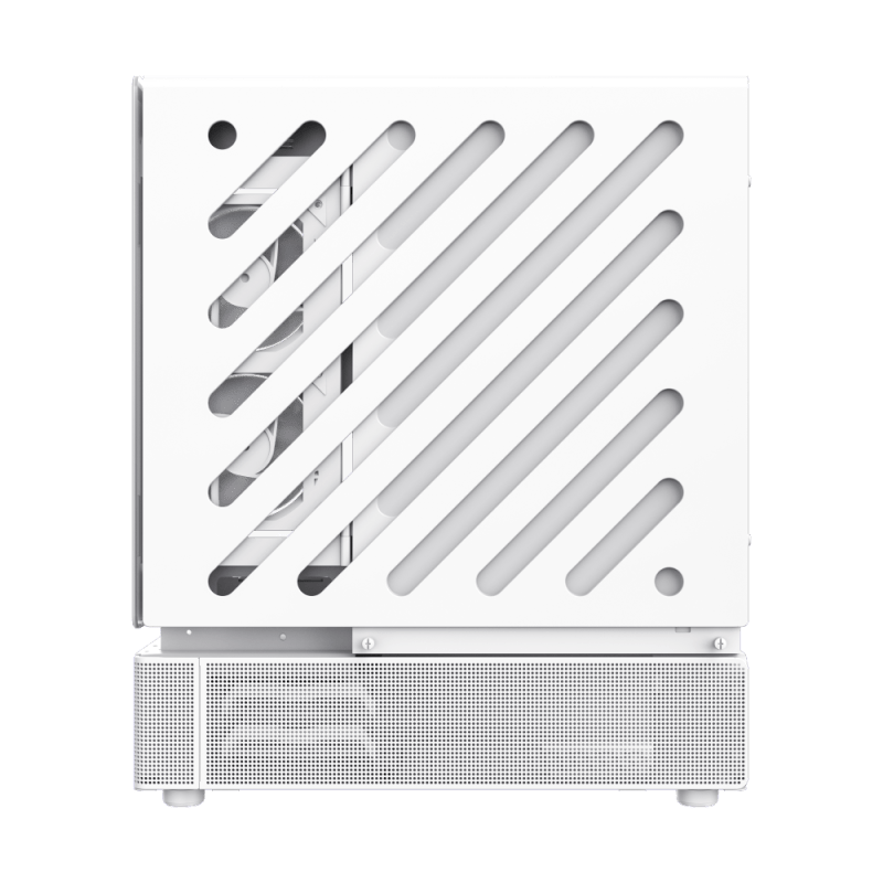 GameMax N80 6F White (ATX, Curved Glass Design) Chassis GameMax 