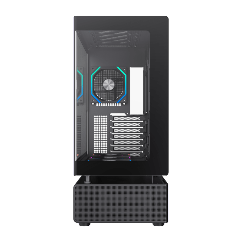GameMax N80 (ATX, Curved Glass Design) Chassis GameMax 
