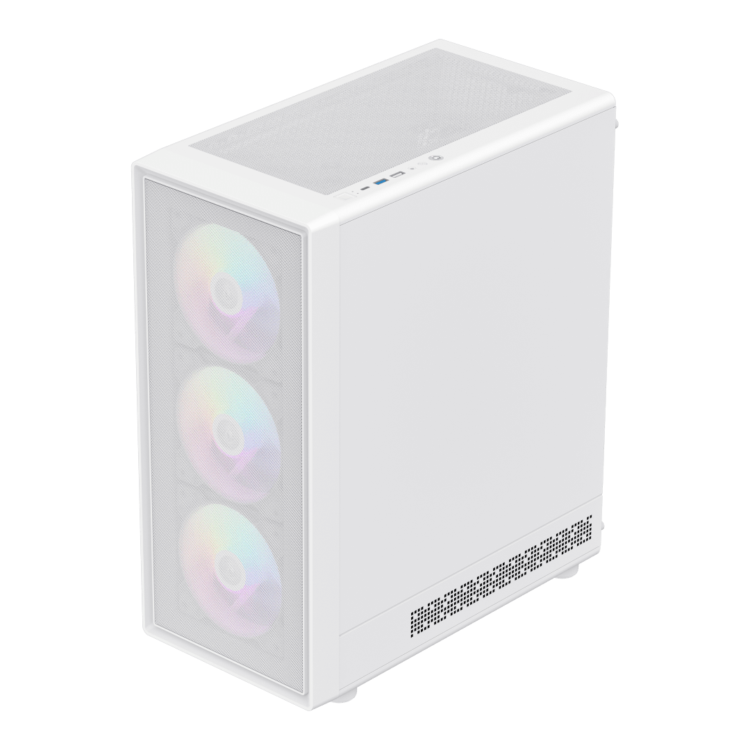 GameMax Storm 2 MW 4F White (Micro-ATX, Classic Design) Chassis GameMax 