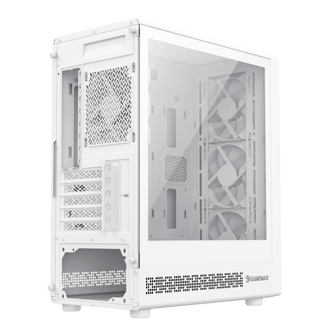 GameMax Storm 2 MW 4F White (Micro-ATX, Classic Design) Chassis GameMax 