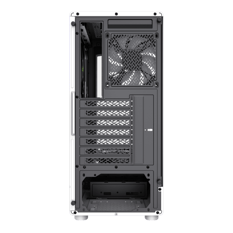 GameMax Vista COC AW 4F White (ATX, Fan at Mainboard) Chassis GameMax 