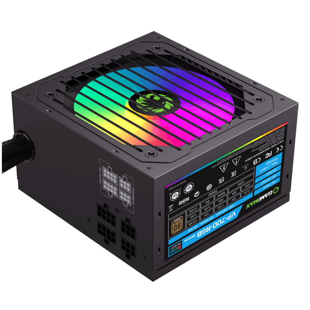 GameMax VP-700-RGB-M BK 80Plus Bronze PSU GameMax 