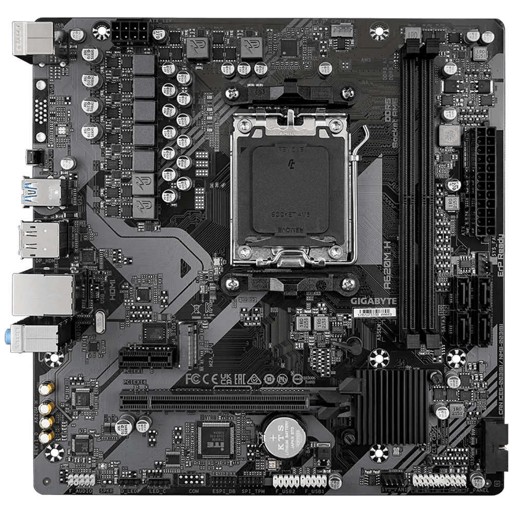 GIGABYTE A620M H D5 (AM5, Micro-ATX) Mainboard GIGABYTE 