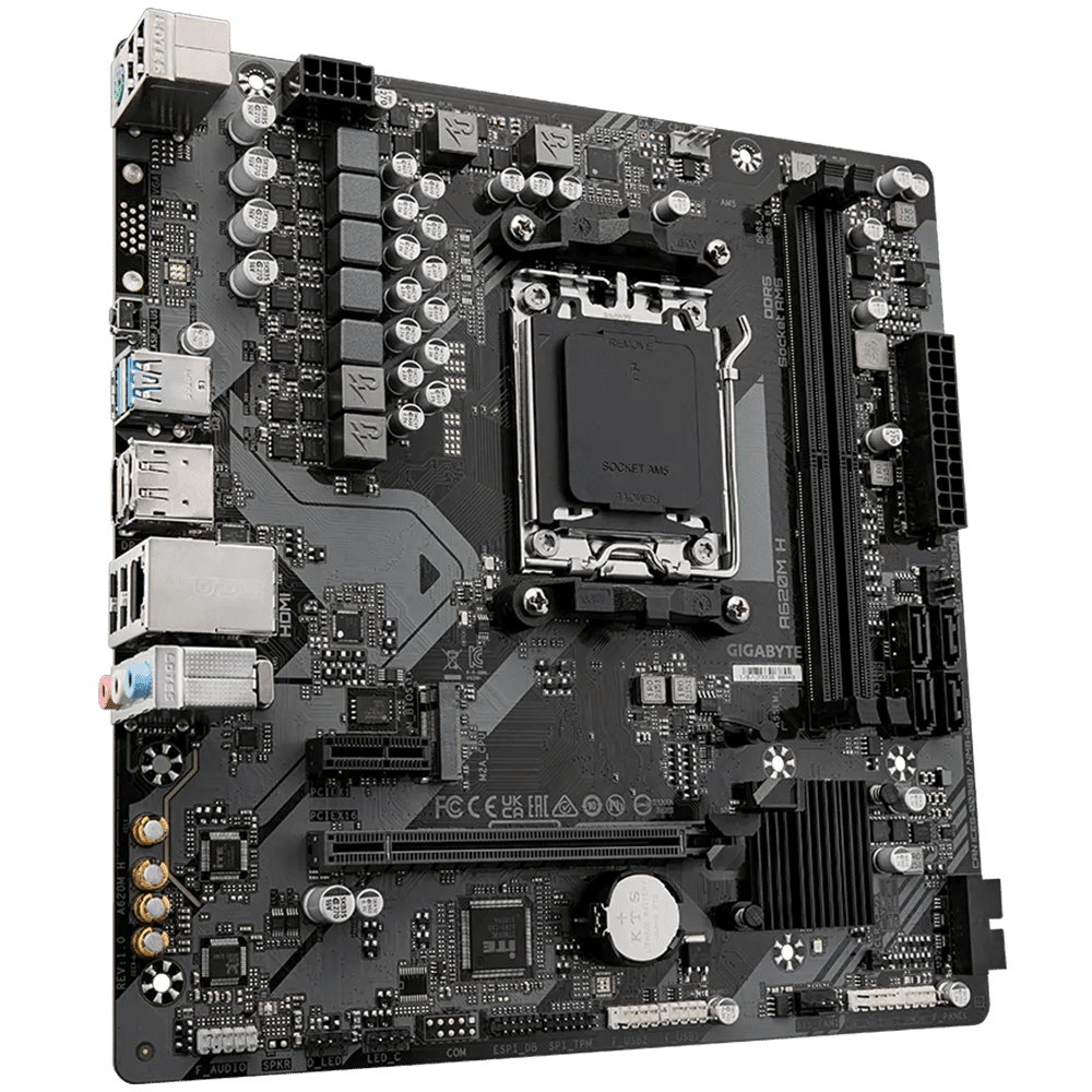 GIGABYTE A620M H D5 (AM5, Micro-ATX) Mainboard GIGABYTE 