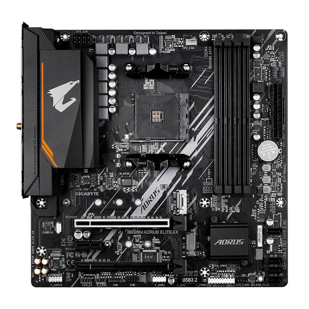 GIGABYTE B550M AORUS ELITE AX Mainboard GIGABYTE 