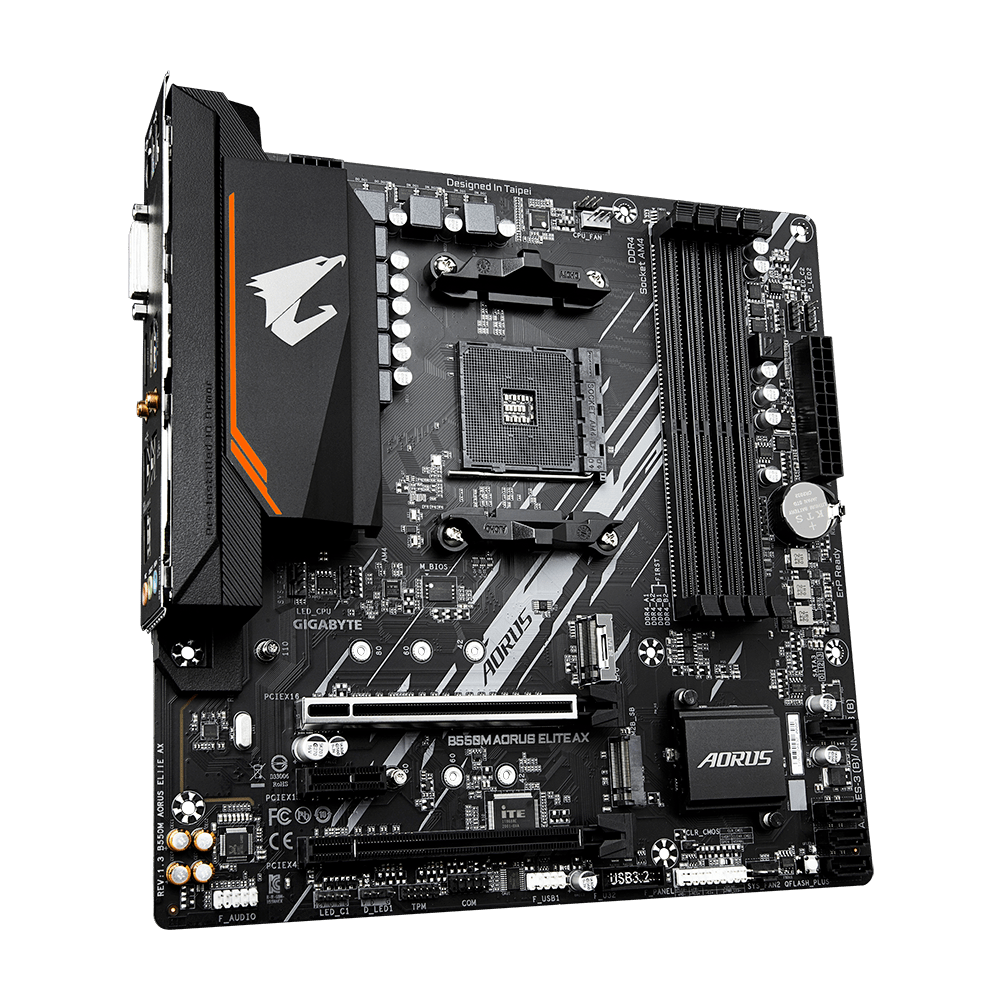 GIGABYTE B550M AORUS ELITE AX Mainboard GIGABYTE 
