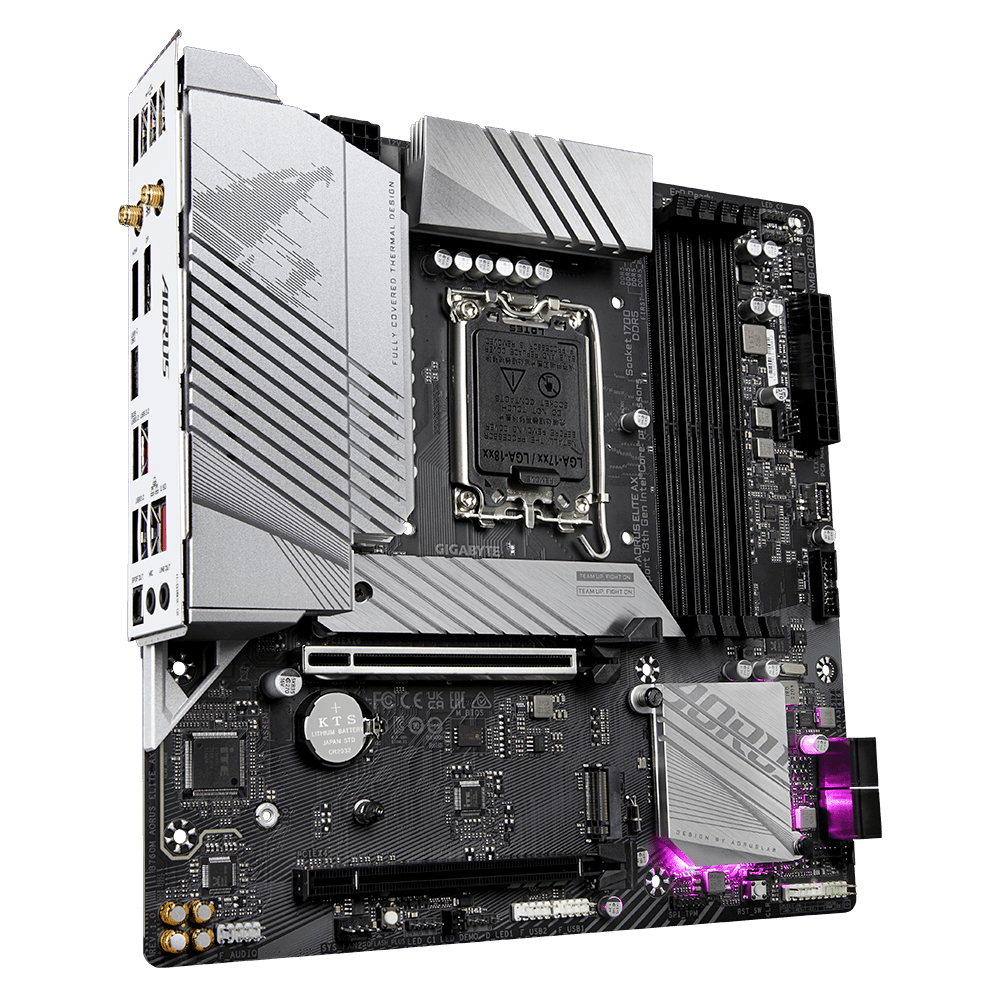 GIGABYTE B760M AORUS ELITE AX (LGA 1700) Mainboard GIGABYTE 