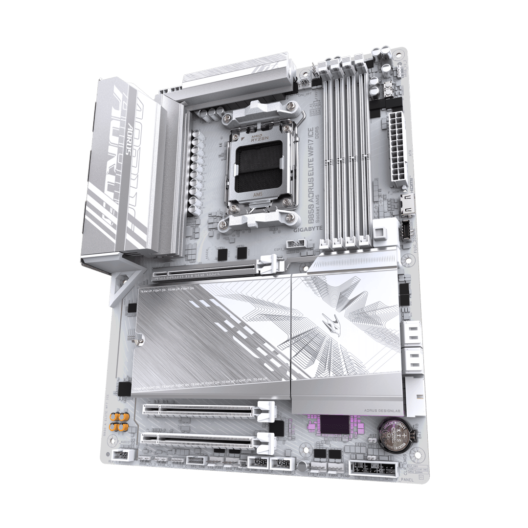 GIGABYTE B850 AORUS Elite WiFi7 ICE D5 (AM5, ATX) Mainboard GIGABYTE 