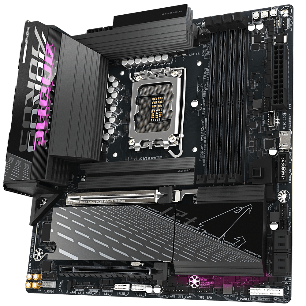 GIGABYTE B860M AORUS ELITE WiFi 6E D5 (LGA 1851, Micro-ATX) Mainboard GIGABYTE 