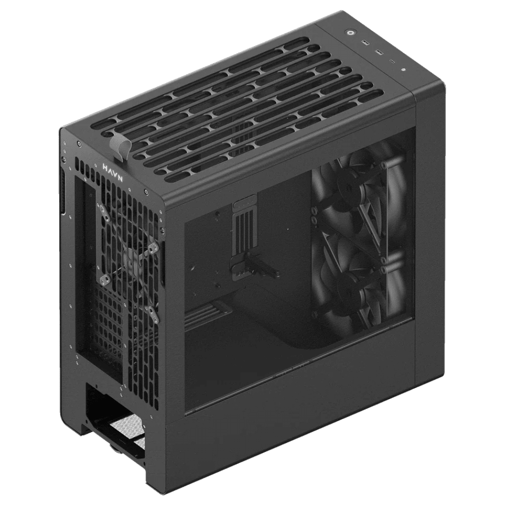 HAVN BF 360 Flow 3F (E-ATX, Top 360mm Radiator, Stone-textured Design) - Mushi's Choice Chassis HAVN 