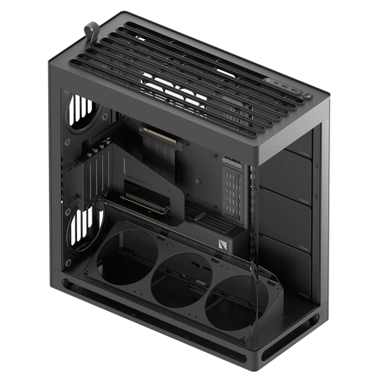 HAVN HS 420 VGPU ATX Chassis (PCI-e 5.0 Riser Cable included) Chassis HAVN 