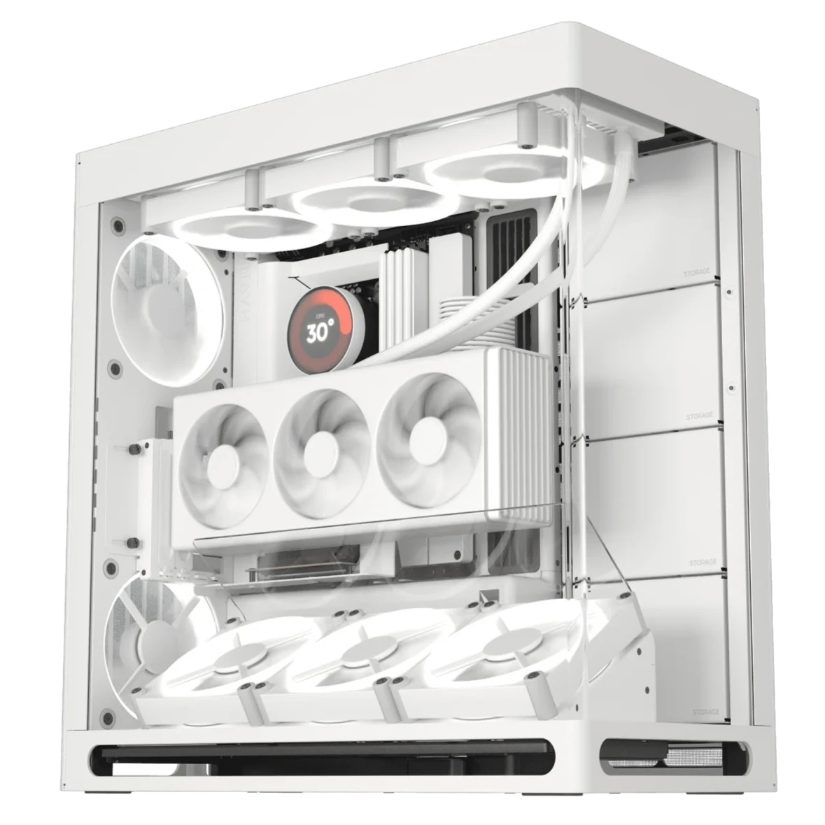 HAVN HS 420 VGPU ATX Chassis (PCI-e 5.0 Riser Cable included) Chassis HAVN 