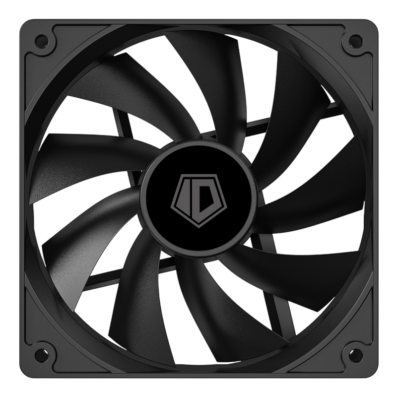ID-COOLING XF-120-K Case Fan (Black, non-RGB) Fans ID-COOLING 