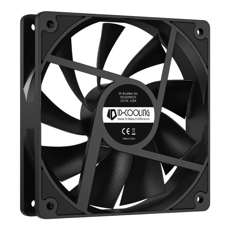 ID-COOLING XF-120-K Case Fan (Black, non-RGB) Fans ID-COOLING 