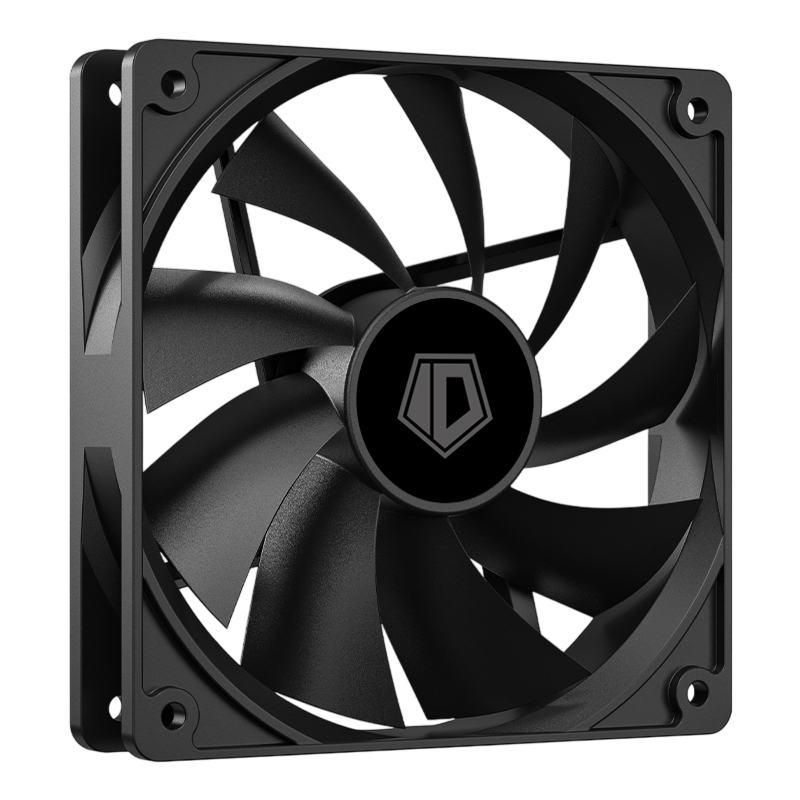 ID-COOLING XF-120-K Case Fan (Black, non-RGB) Fans ID-COOLING 