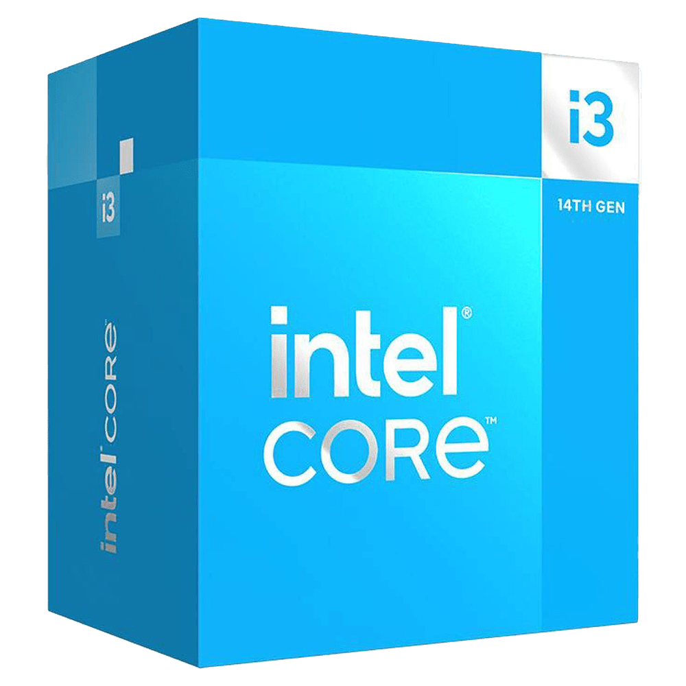 Intel Core i3 14100 (4 Cores 8 Threads @ 4.7GHz Turbo, LGA 1700) CPU Intel 