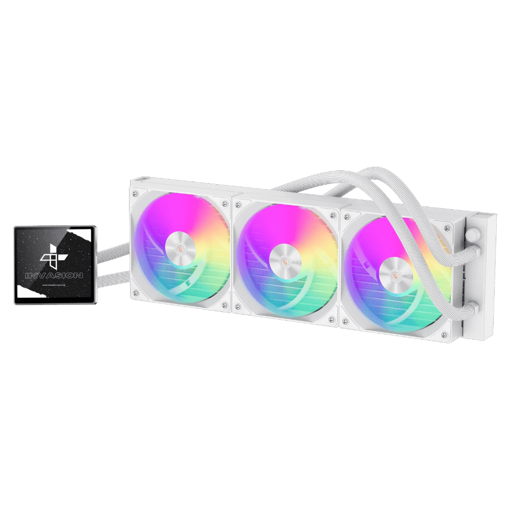 INVASION+ Frost Vision 360 White (LCD) Liquid Cooler Invasion 