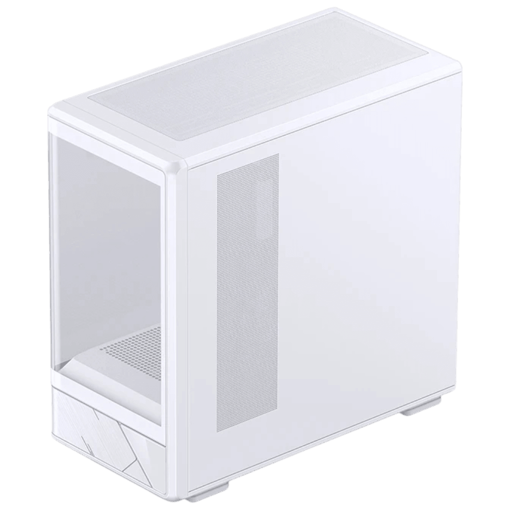JONSBO D200 White (Micro-ATX, Curved Glass, Top 360mm Radiator) - Mushi's Choice Chassis Jonsbo 