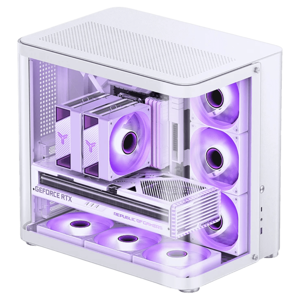 JONSBO TK-2 White (ATX, Curved Glass, Top 360mm Radiator) Chassis Jonsbo 