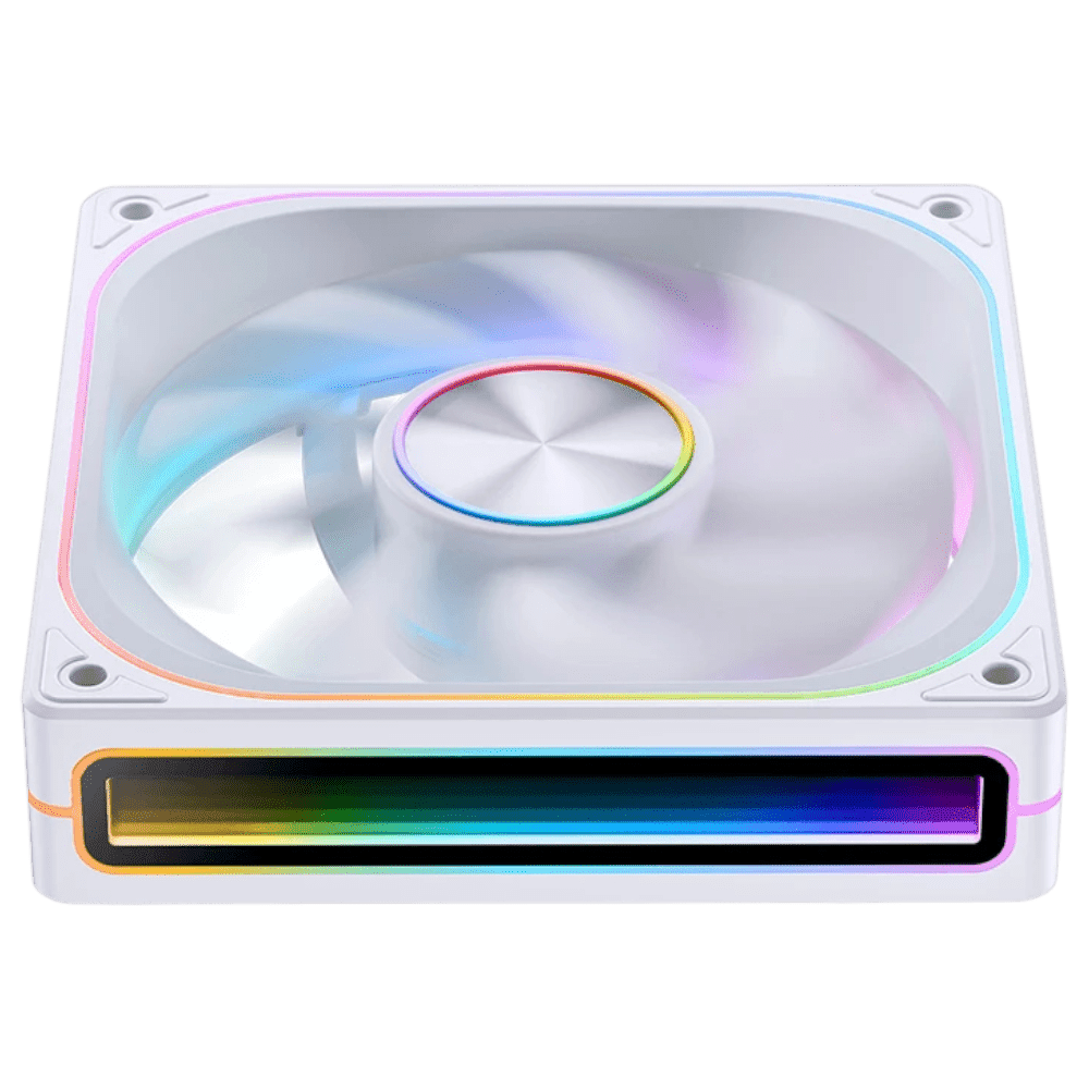 Jonsbo ZA-120W White (Infinity Sides, Dual Middle Ring, Mushi's Choice) Chassis Fan Jonsbo 
