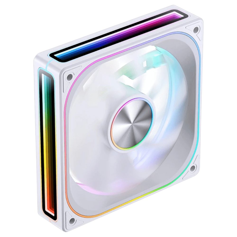 Jonsbo ZA-120W White (Infinity Sides, Dual Middle Ring, Mushi's Choice) Chassis Fan Jonsbo 