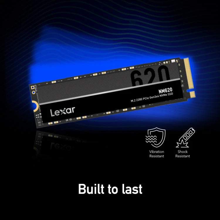 Lexar NM620 NVMe Gen3 3500mbps 1TB SSD SSD Lexar 