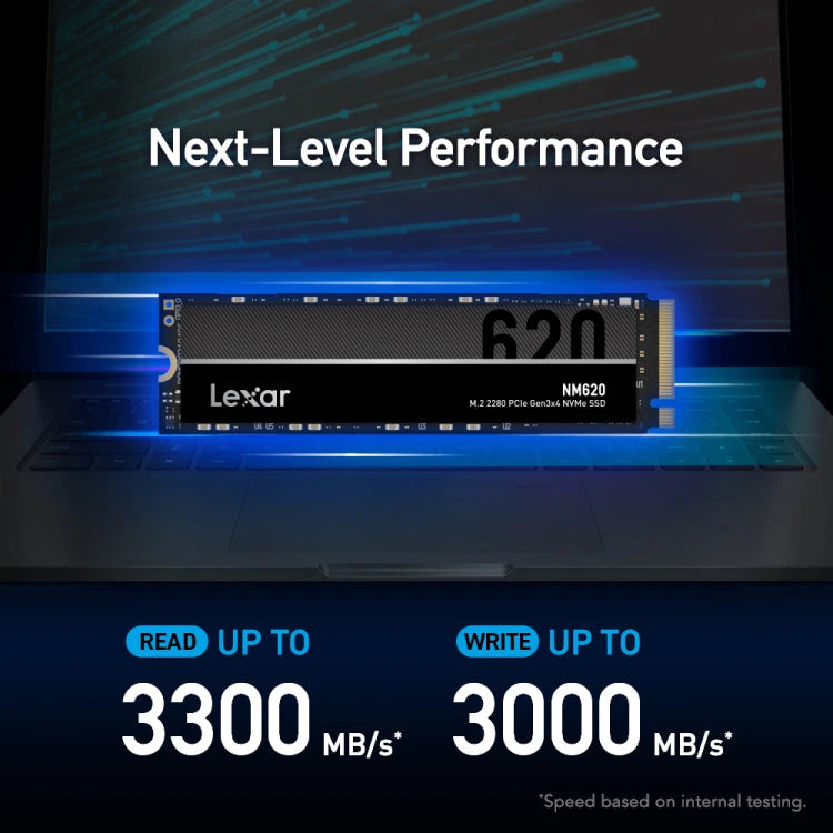 Lexar NM620 NVMe Gen3 3500mbps 1TB SSD SSD Lexar 