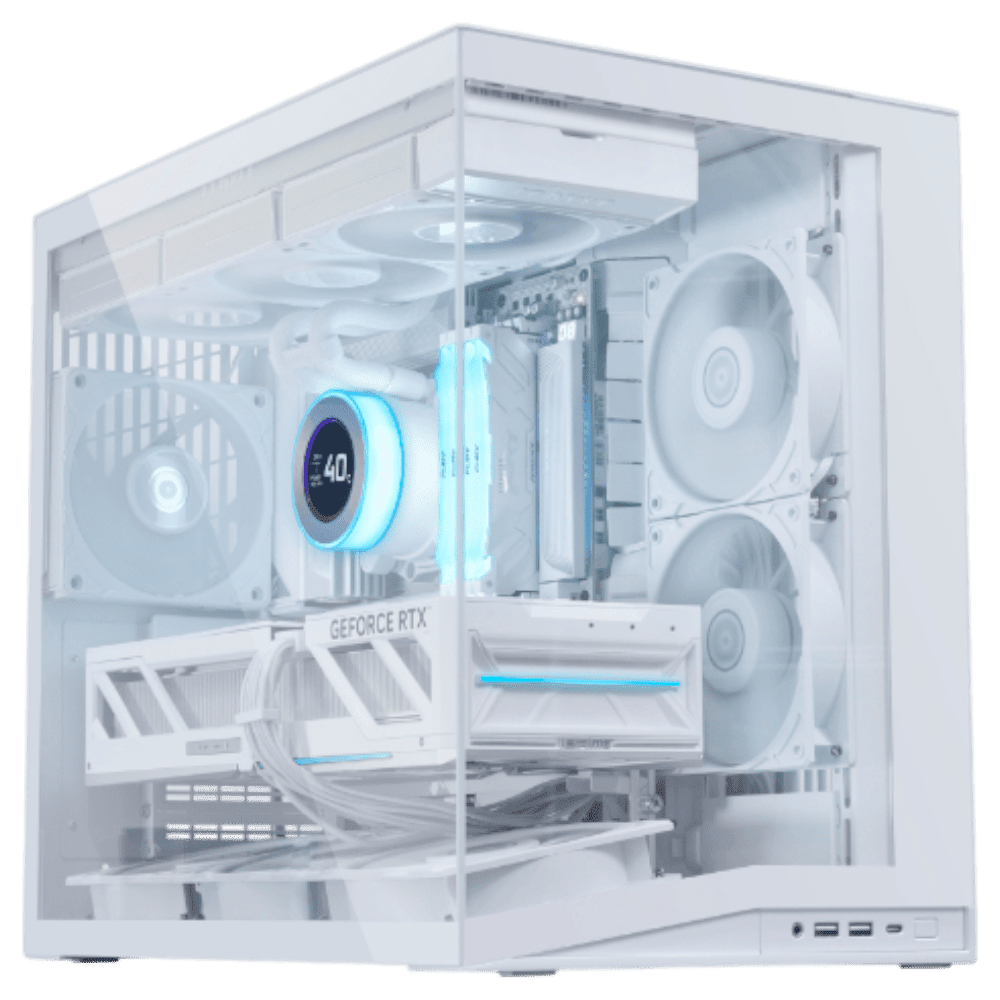 LIAN LI O11 DYNAMIC MINI V2 FLOW 5F White (ATX, Top 360mm Radiator) Chassis LIAN LI 