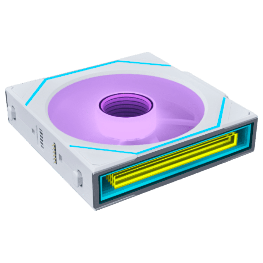LIAN LI SL-INF Wireless 120 Reverse White Chassis Fan LIAN LI 