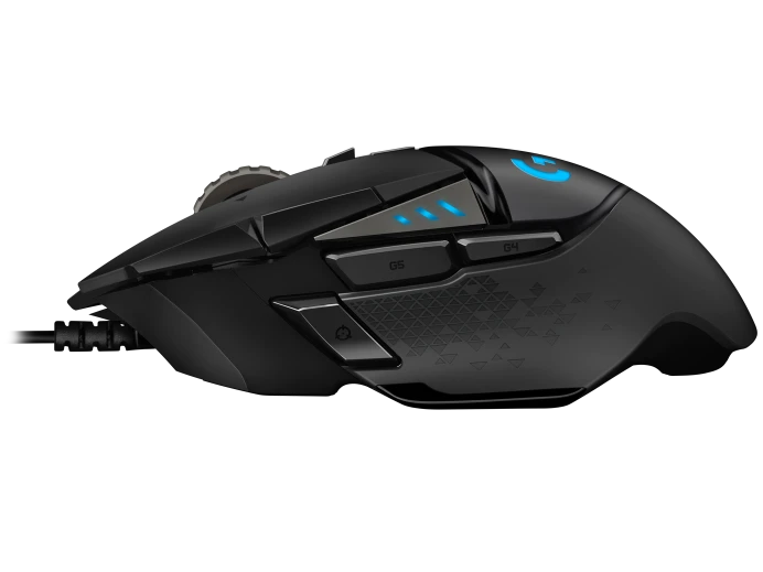Logitech G502 HERO Wired Gaming Mouse (25600 DPI, Customizable Weight, 1ms) Mouse Logitech 