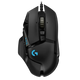 Logitech G502 HERO (25,600 DPI, Customizable Weight, 11-button)