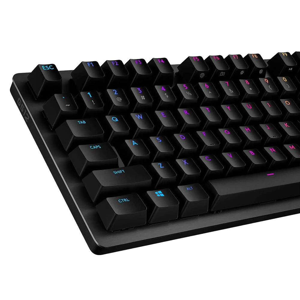 Logitech G512 CARBON LightSync Mechanical Keyboard (GX Switches, Full Layout) Keyboard Logitech 
