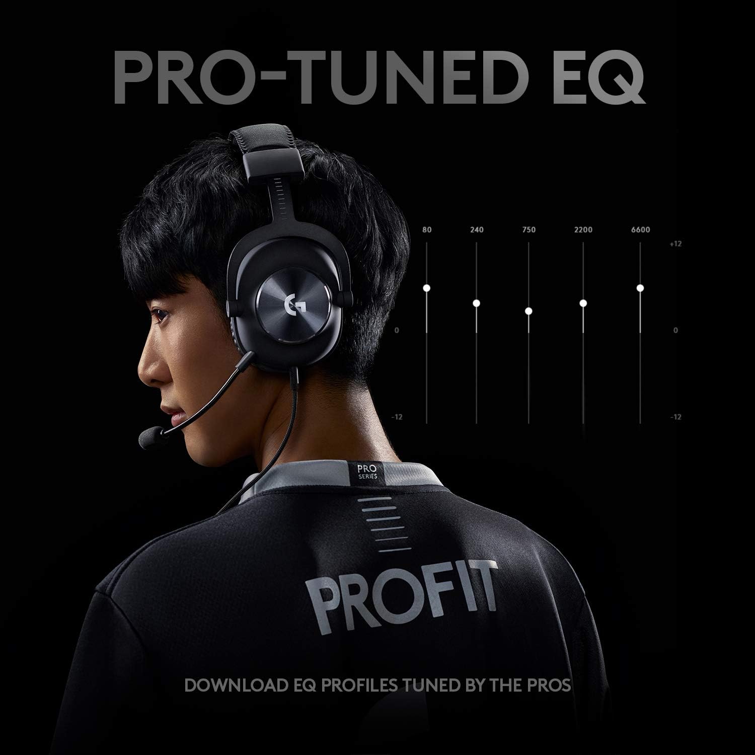 Logitech Pro X Gaming Headset (USB, 7.1 Surround Sound, 50mm Driver) Headset Logitech 