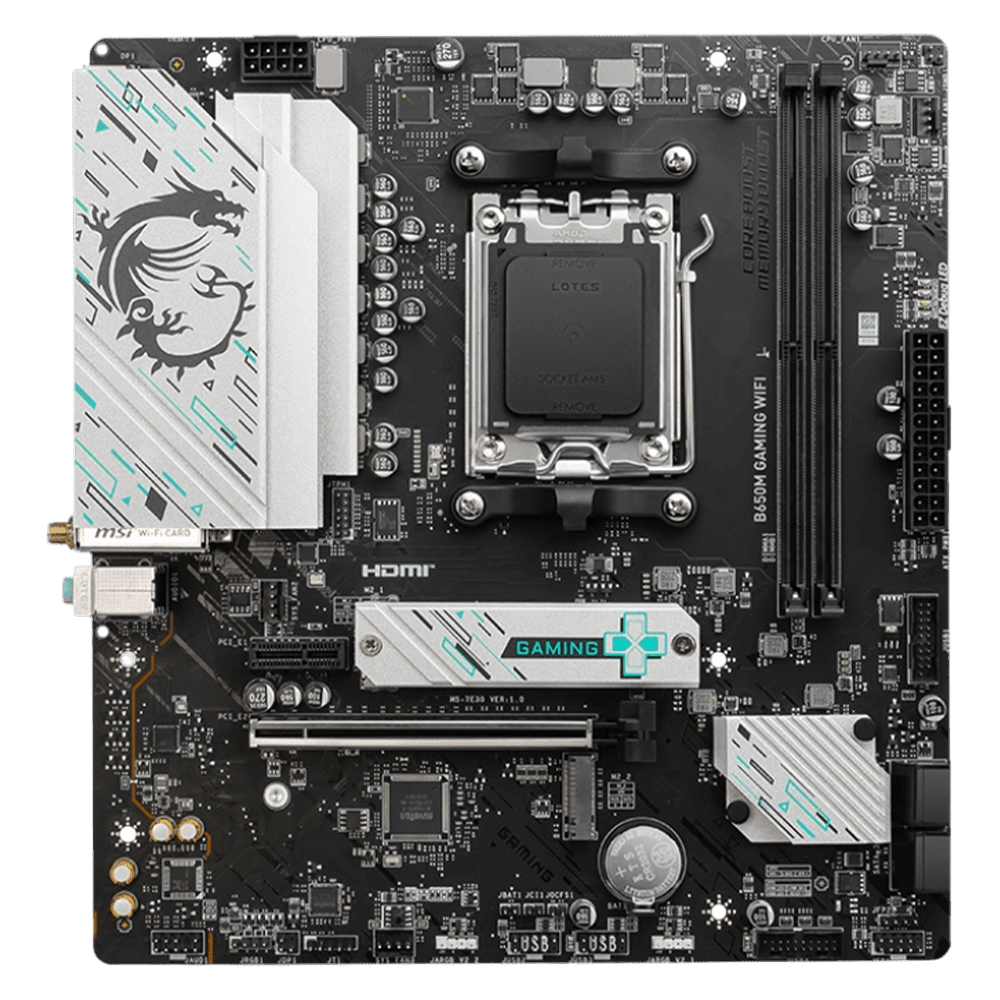 MSI B650M Gaming Wifi (AM5, mATX) Mainboard MSI 