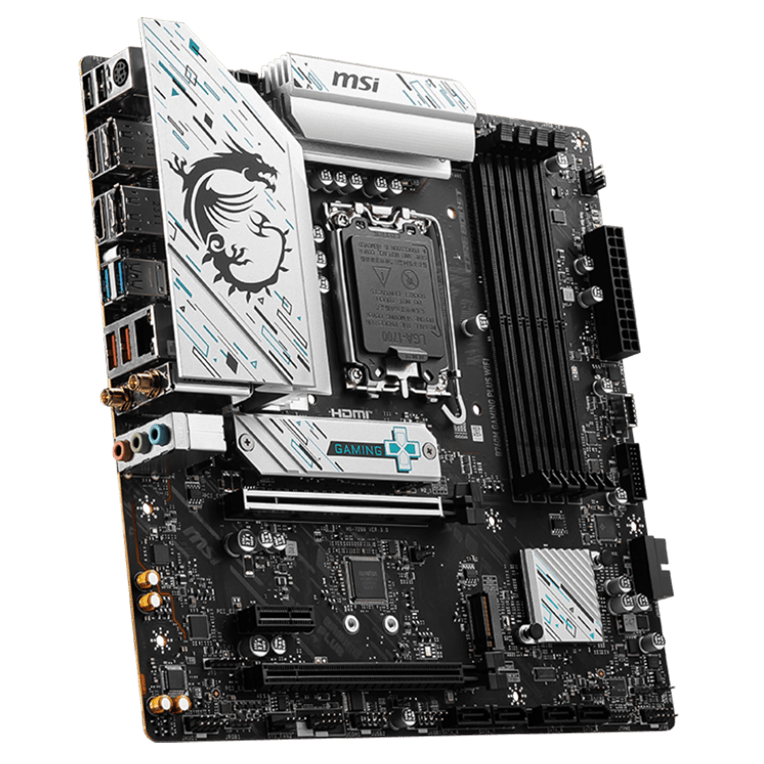 MSI B760M Gaming Plus WiFi D5 (LGA 1700, Micro-ATX) Mainboard MSI 