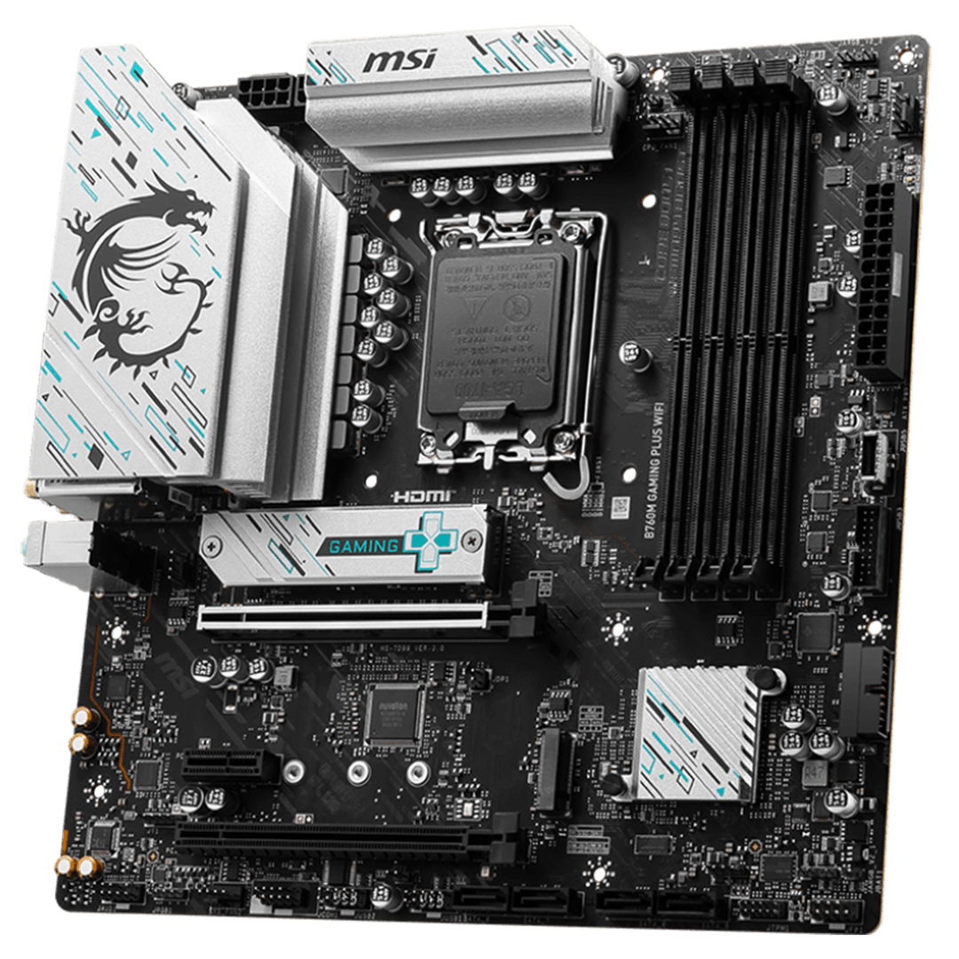 MSI B760M Gaming Plus WiFi D5 (LGA 1700, Micro-ATX) Mainboard MSI 