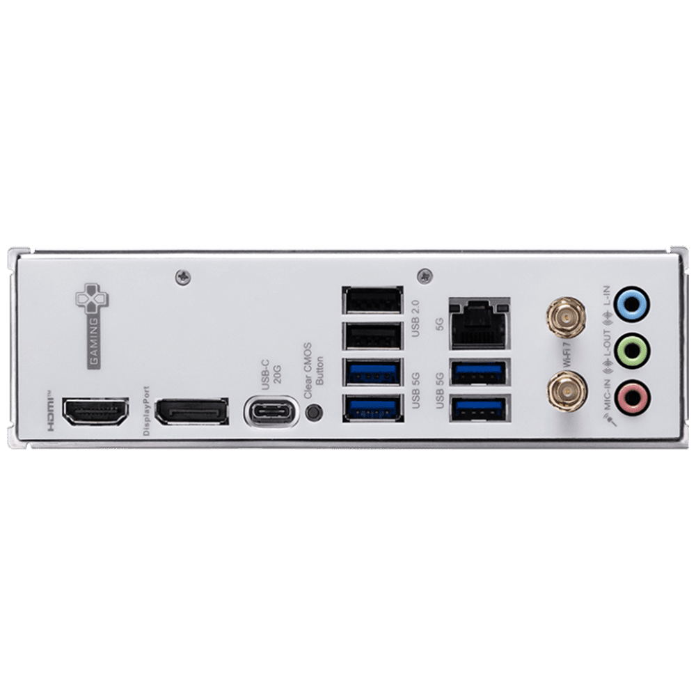 MSI B860M Gaming WiFi D5 White (LGA 1851, Micro-ATX) Mainboard MSI 