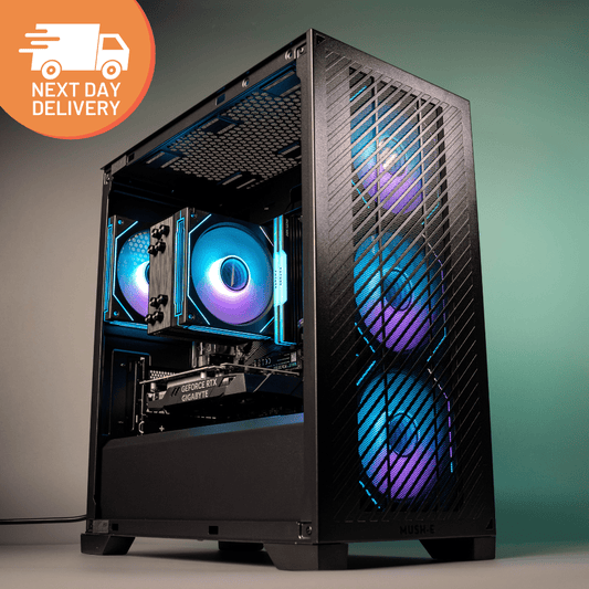 MUSH-E 301: Ryzen 5 5500 + GIGABYTE RTX 3050 PC MUSH-E 