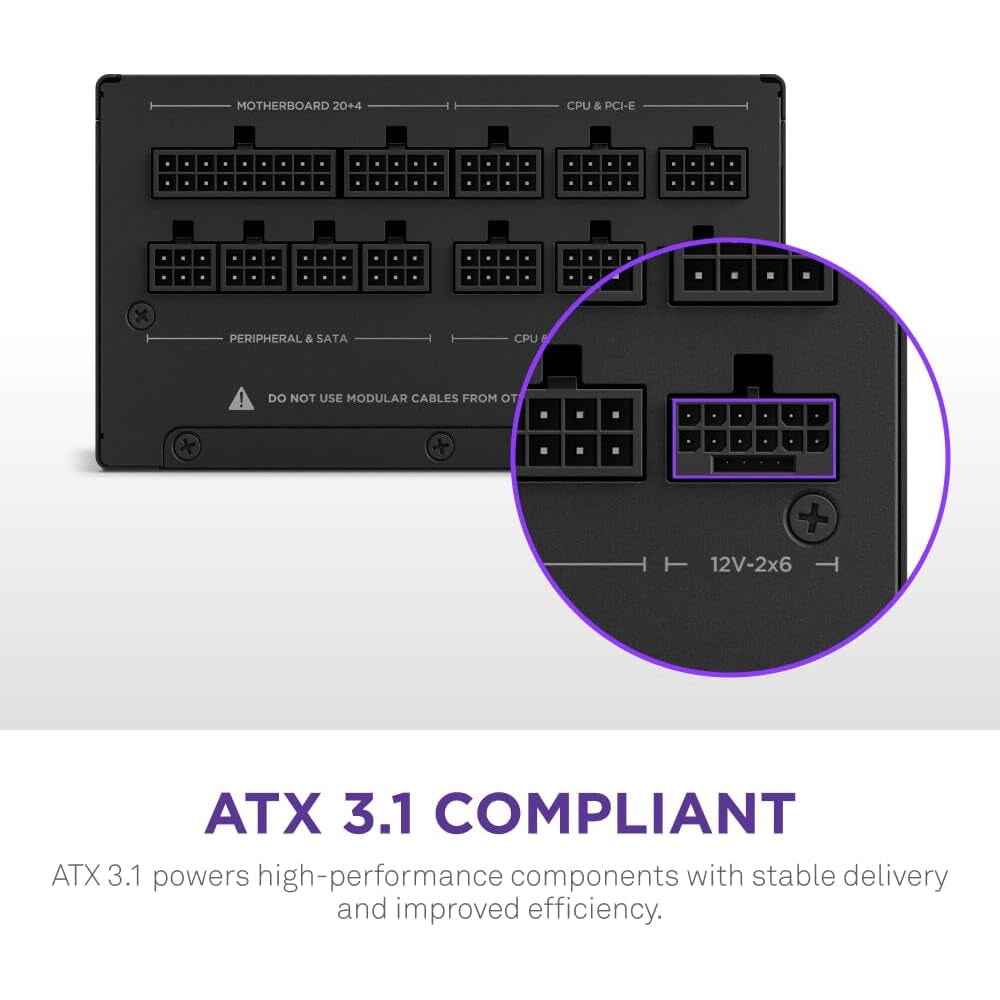NZXT C1200 Gold ATX 3.1 PSU NZXT 