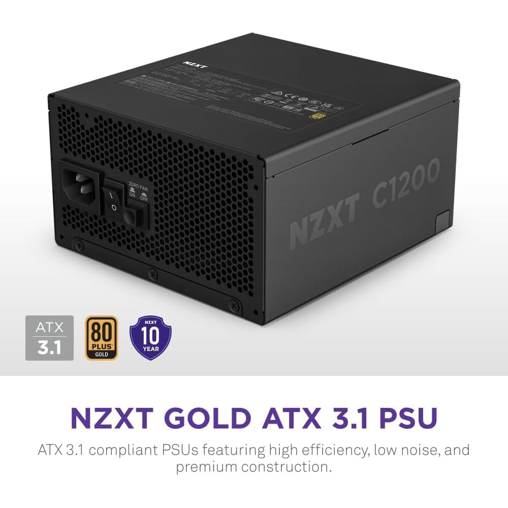 NZXT C1200 Gold ATX 3.1 PSU NZXT 