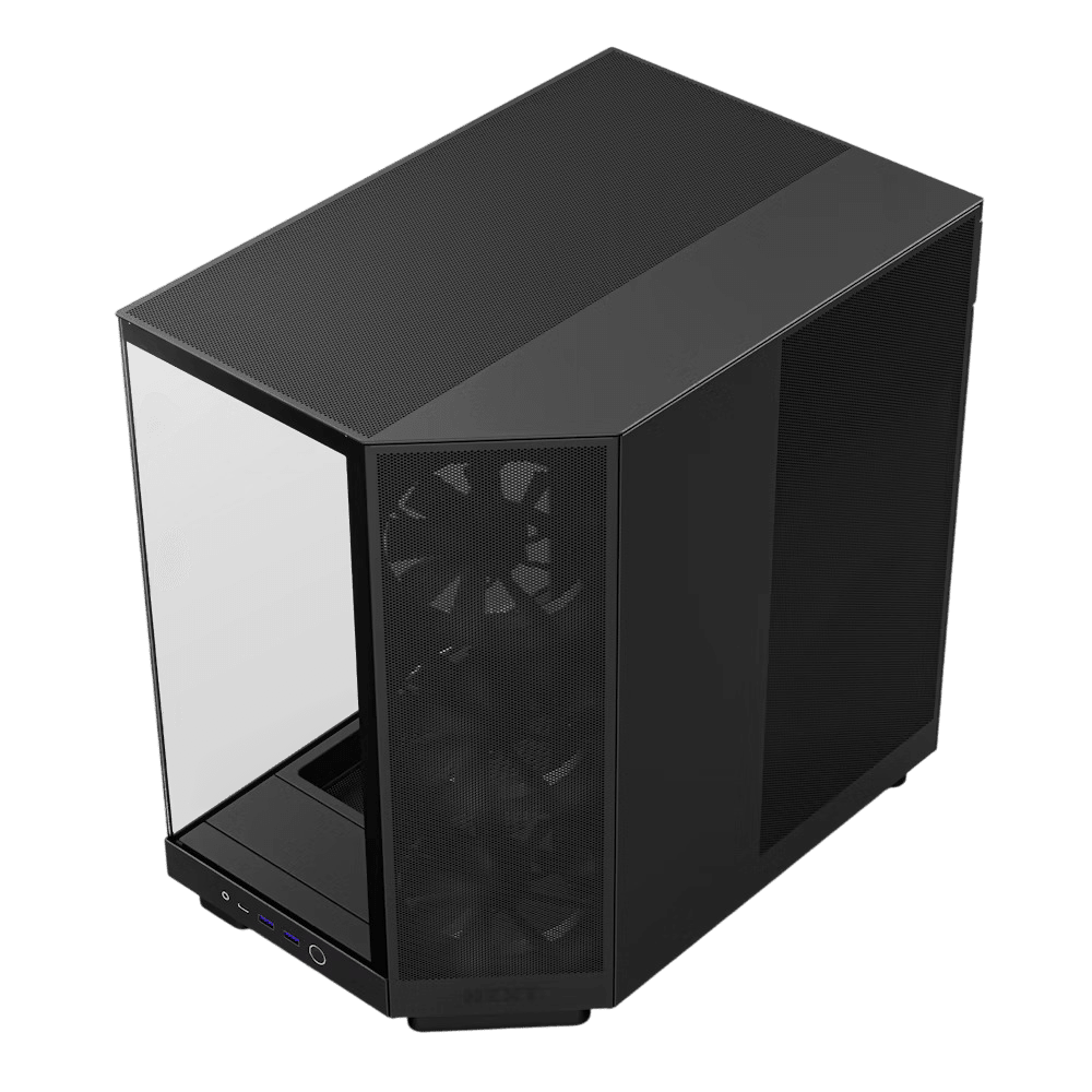 NZXT H6 Flow (ATX, 365mm GPU, 360mm radiator) Chassis NZXT 