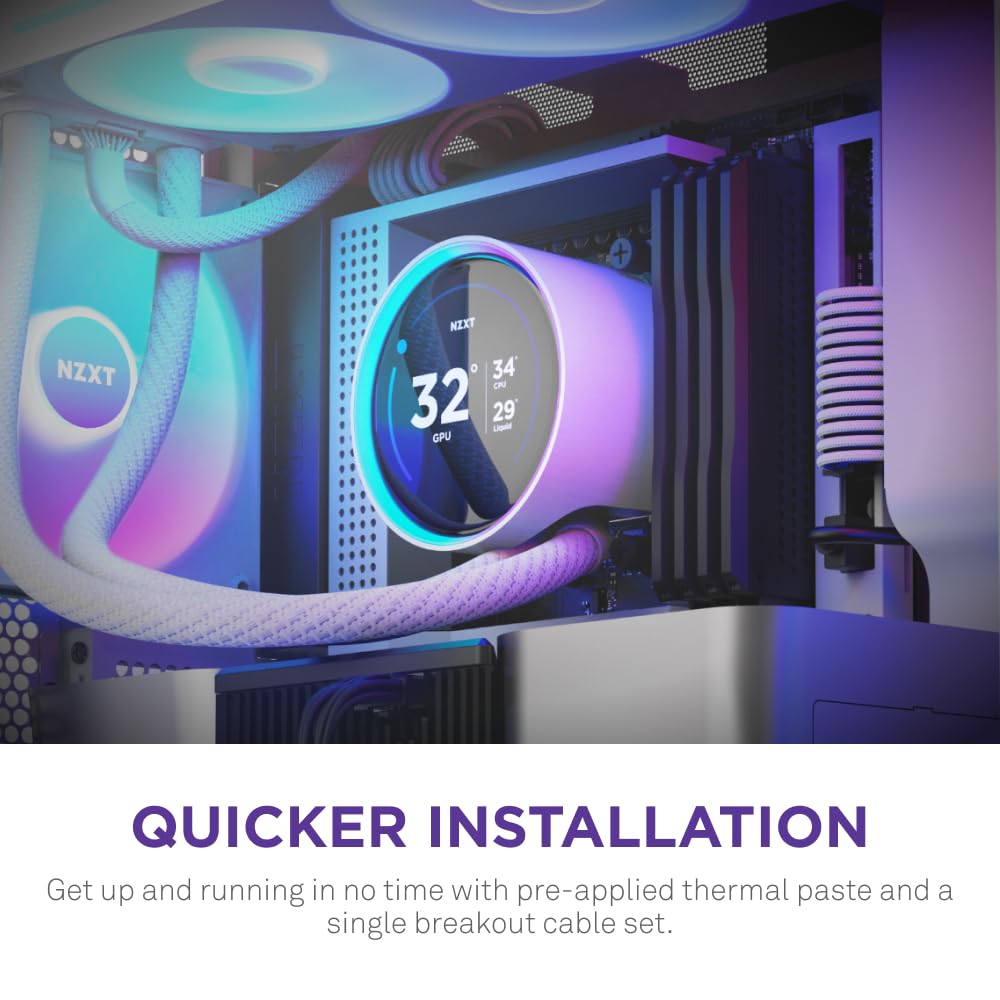 NZXT Kraken Elite 360 RGB V2 White Cooler NZXT 