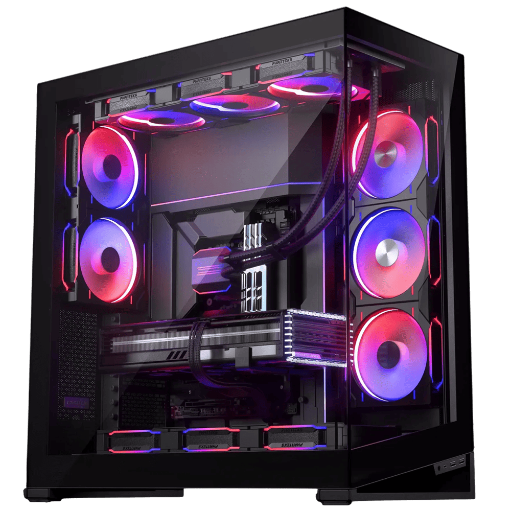 PHANTEKS NV9 MKII (Extended-ATX, Dual Glass Design, Top 420mm Radiator) Chassis Phanteks 