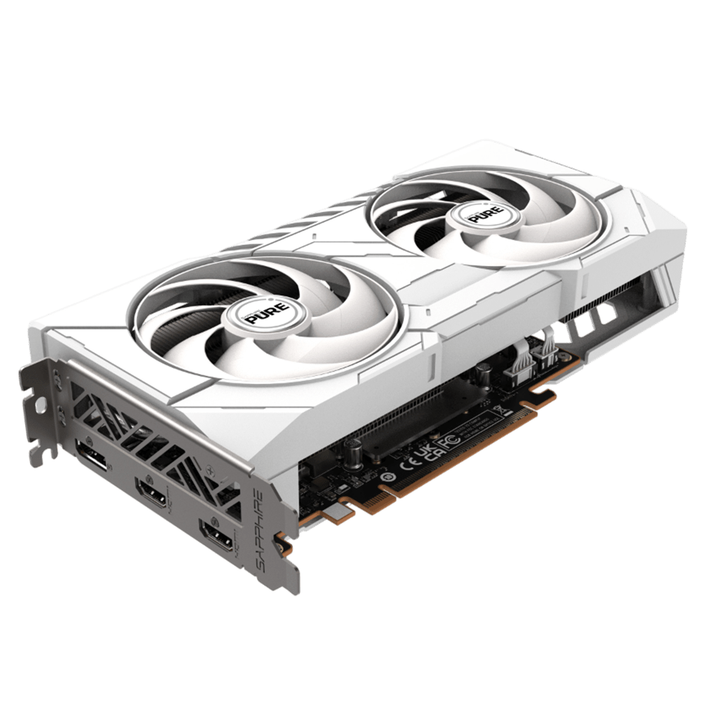 SAPPHIRE PURE RX 9060 XT OC 16GB (White)