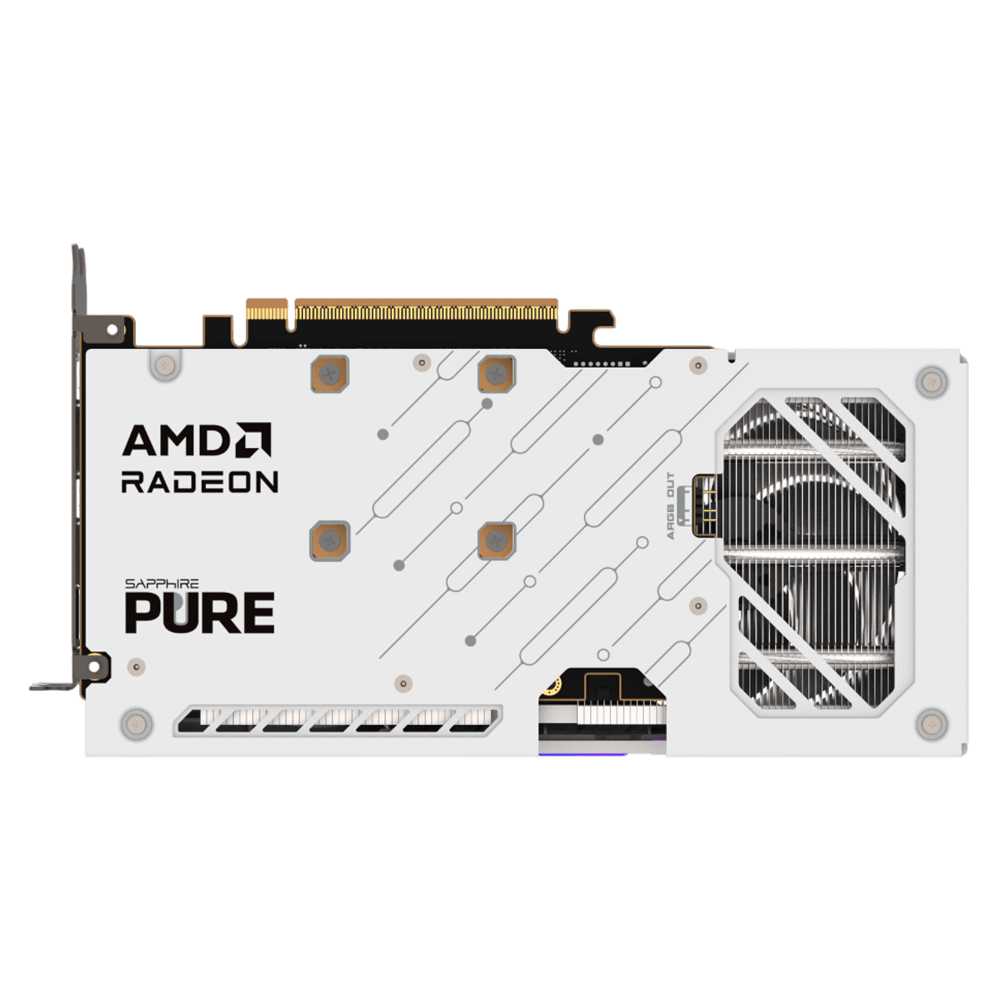 SAPPHIRE PURE RX 9060 XT OC 16GB (White) GPU SAPPHIRE 