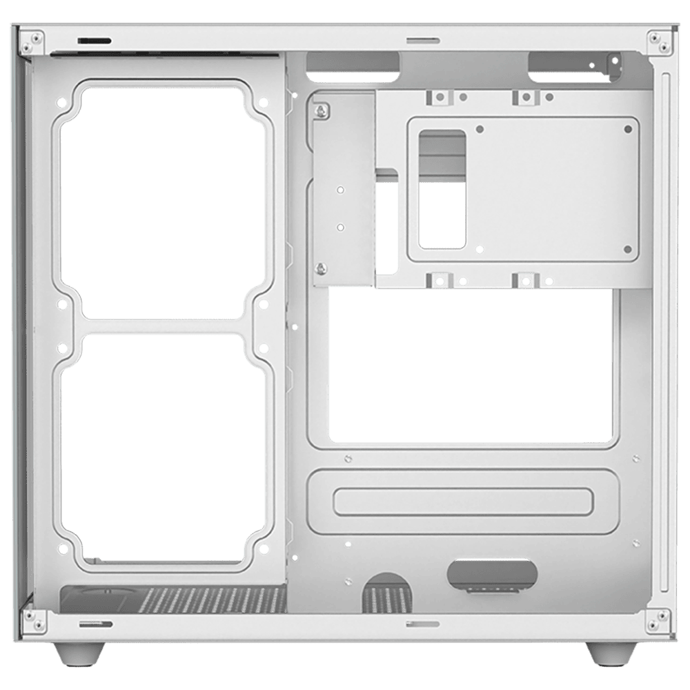 SEGOTEP BRAVE W1 White (Micro-ATX, Top 240mm Radiator) Chassis Segotep 