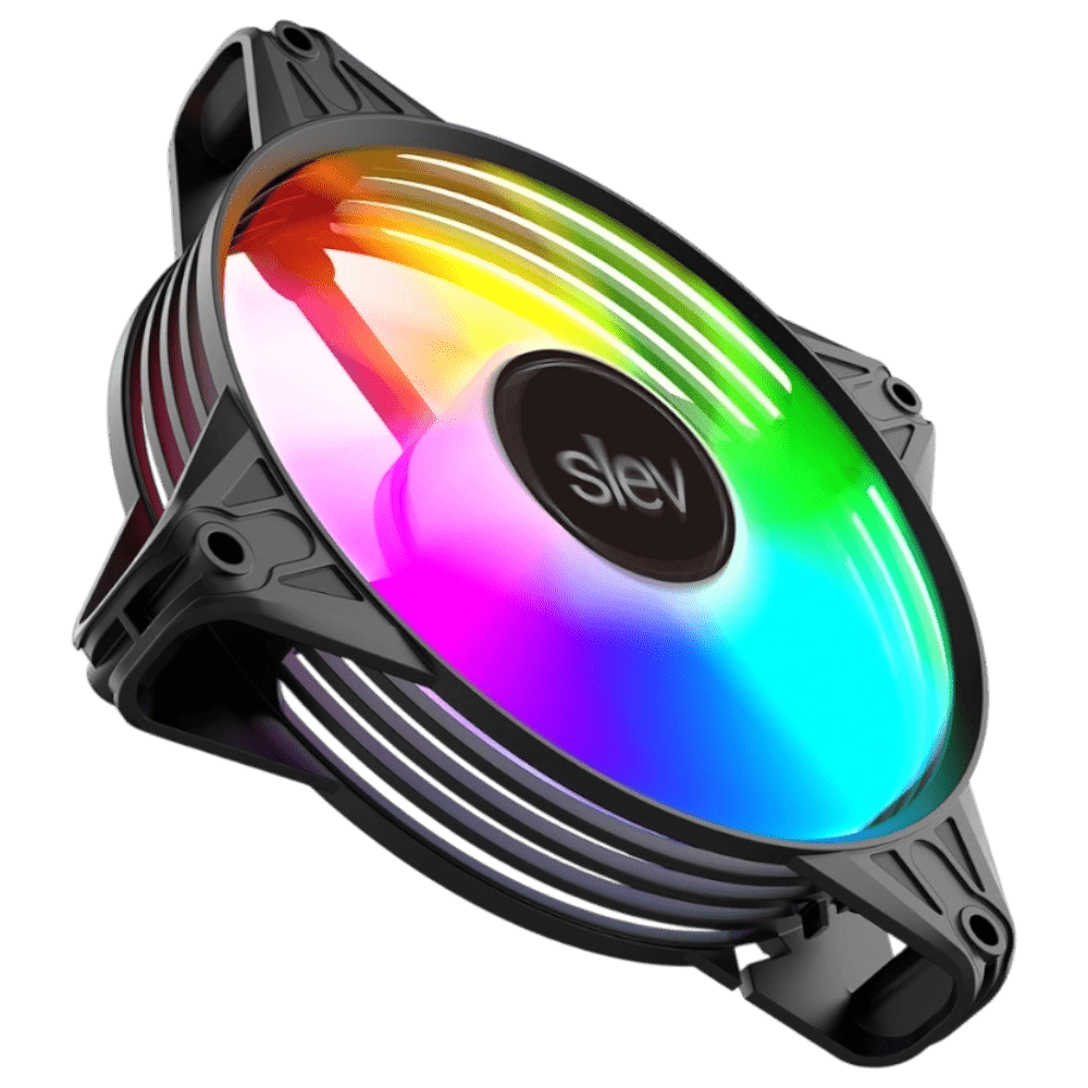 Slevflow SF120 ARGB (Classic, Hub, 3-pack) Chassis Fan Slev 