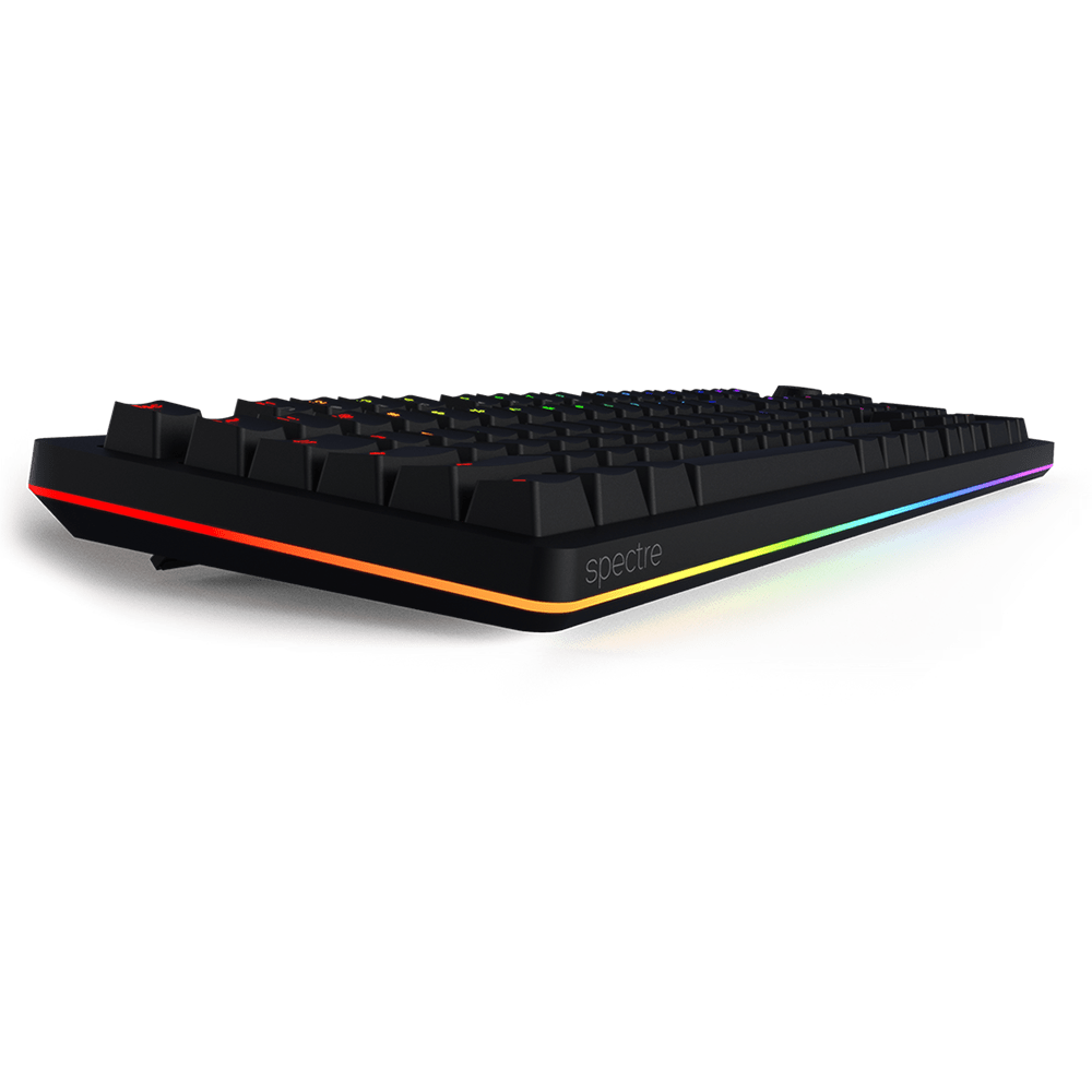 Tecware Infinity Pro RGB Mechanical Keyboard (Outemu, Volume Knob, Full Layout) Keyboard Tecware 