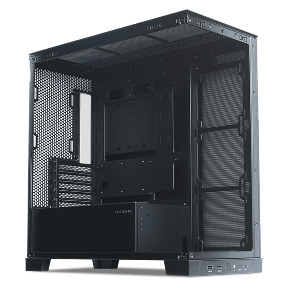 Tecware VX90M (Micro-ATX, Dual Glass Design) Chassis Tecware 